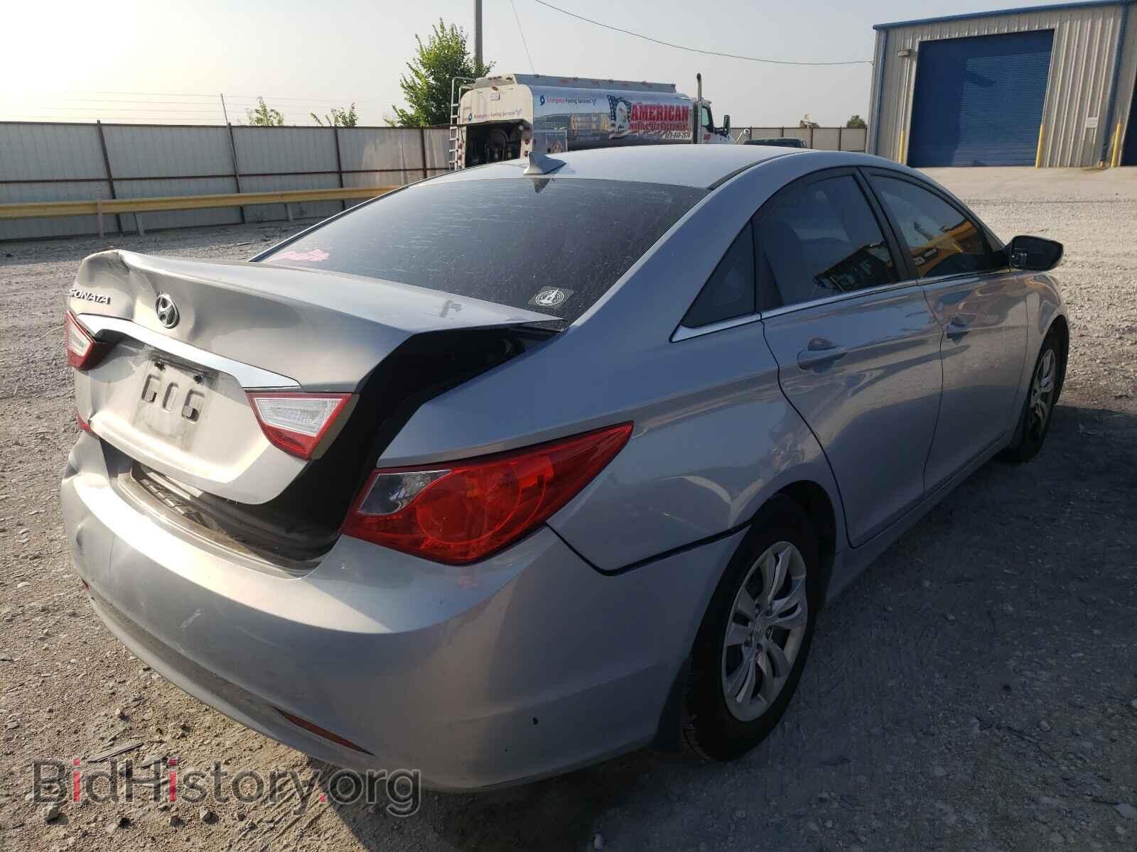 2012 HYUNDAI SONATA - VIN: 5NPEB4AC0CH433583 - Фото 4