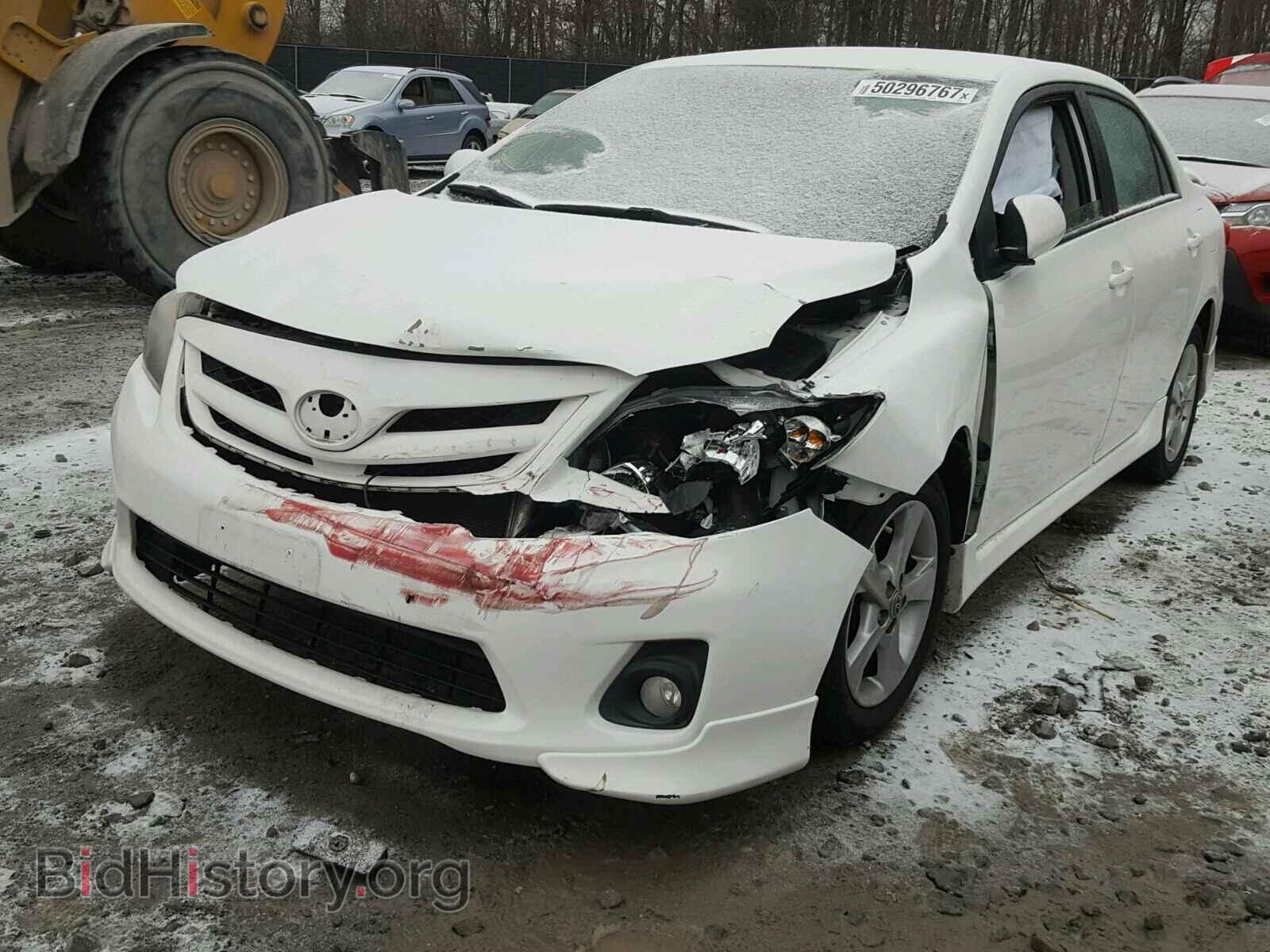 2011 TOYOTA COROLLA BA - VIN: 2T1BU4EE2BC580935 - Фото 2