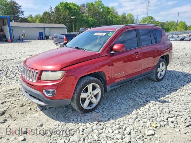2014 Jeep COMPASS Latitude (VIN 1C4NJCEA3ED764060) — фото 1 из 15, Copart, повреждение: передняя часть