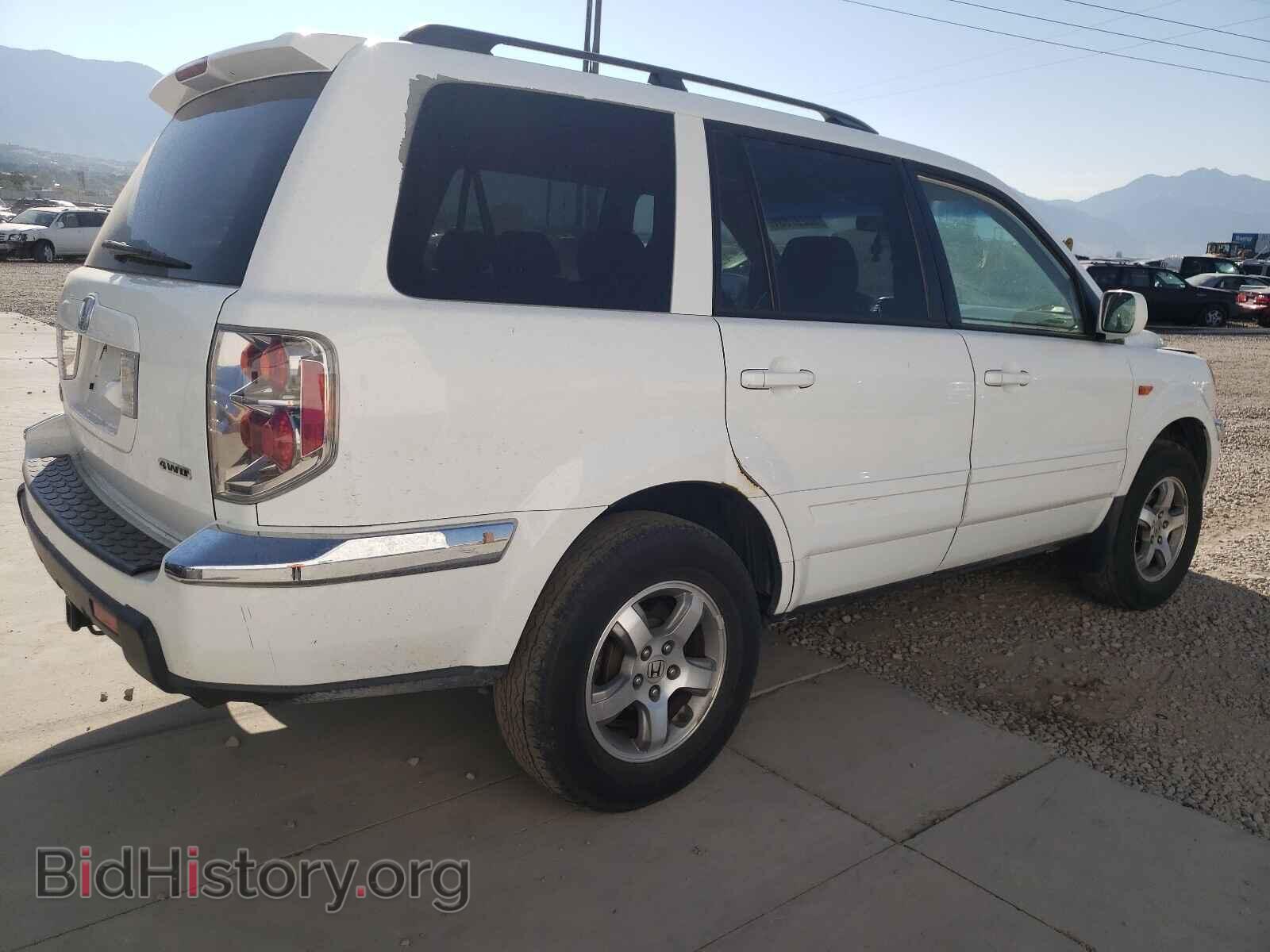 2007 HONDA PILOT - VIN: 2HKYF18737H511269 - Фото 4