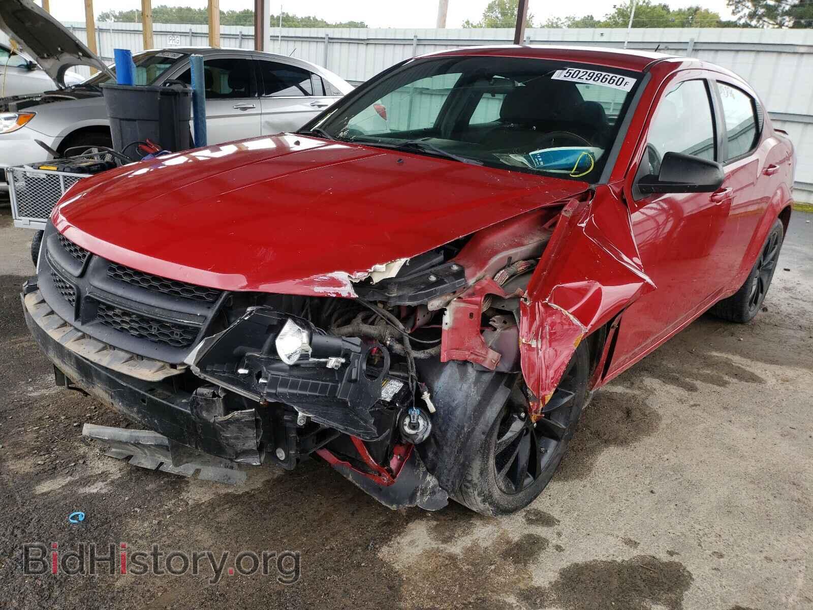 2014 DODGE AVENGER - VIN: 1C3CDZAB1EN149179 - Фото 2