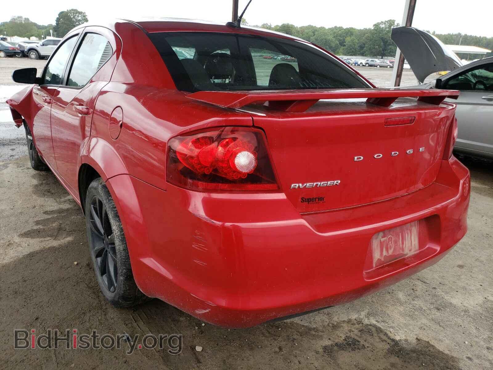 2014 DODGE AVENGER - VIN: 1C3CDZAB1EN149179 - Фото 3