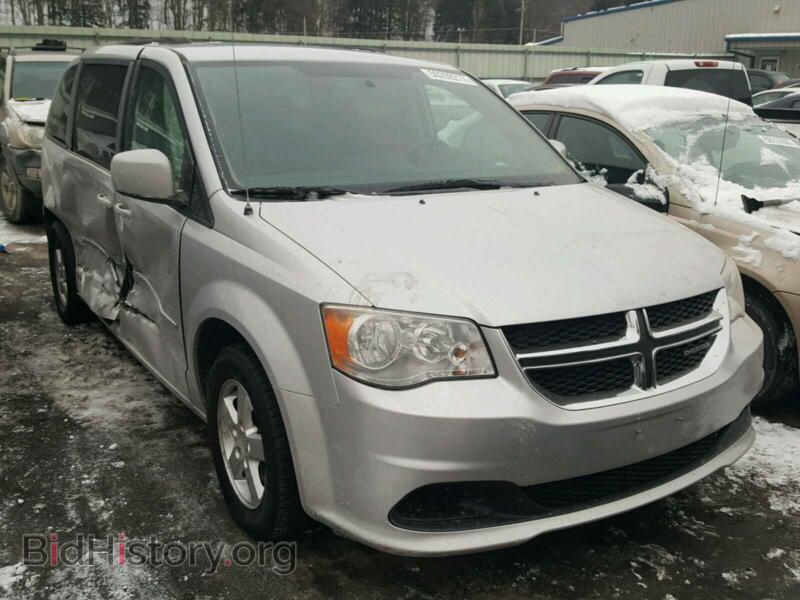 2011 Dodge CARAVAN Grand Cara (VIN 2D4RN3DG0BR647592) — фото 1 из 10, Copart, повреждение: бок