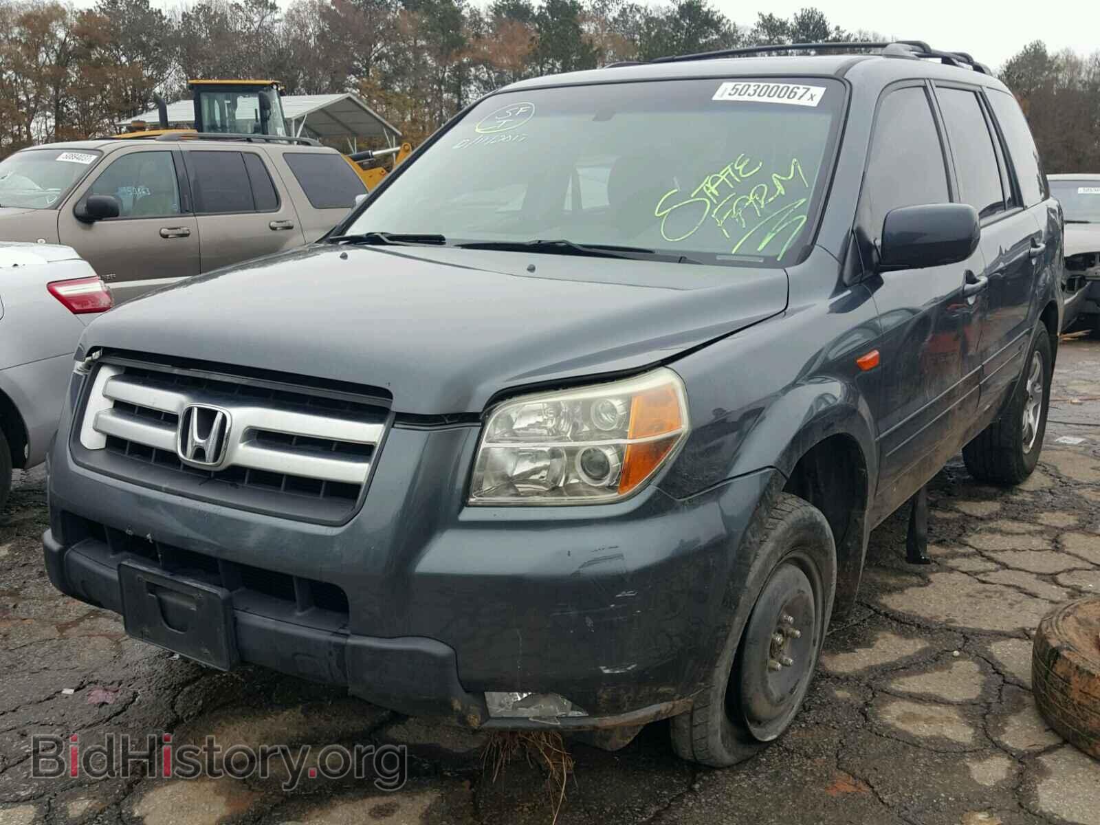 2006 HONDA PILOT - VIN: 5FNYF28586B044366 - Фото 2