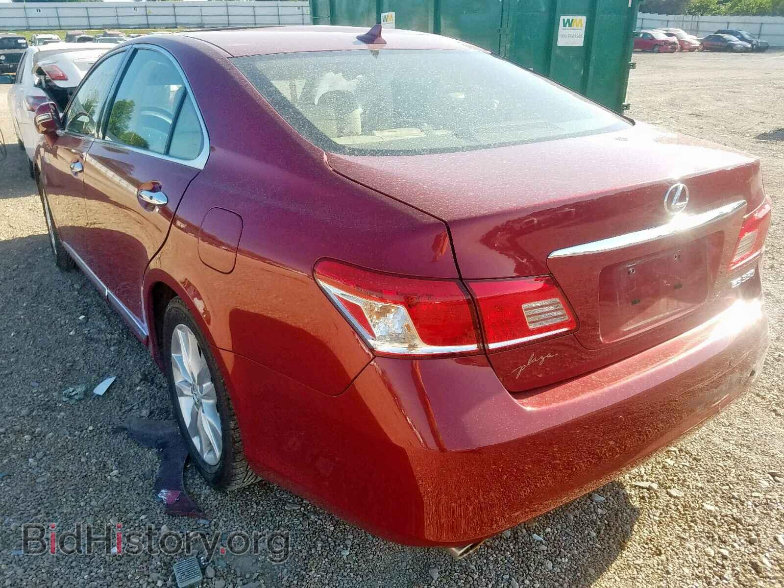 2012 LEXUS ES350 - VIN: JTHBK1EG7C2502316 - Фото 3