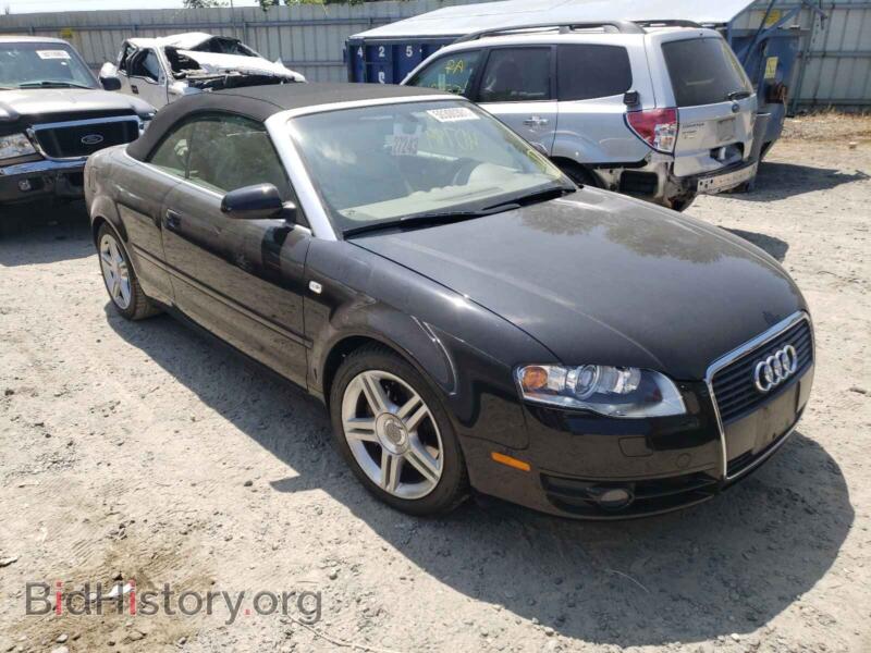 2007 Audi A4 A4 2.0T CA (VIN WAUAF48H37K025233) — фото 1 из 10, Copart, повреждение: задняя часть