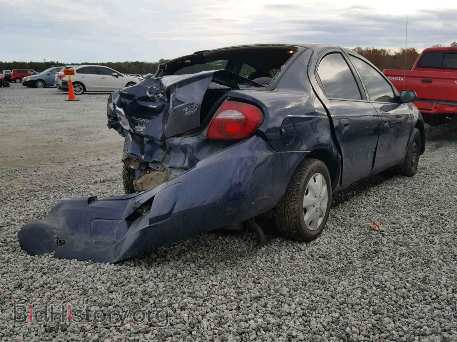 2005 DODGE NEON - VIN: 1B3ES26C15D216549 - Фото 4