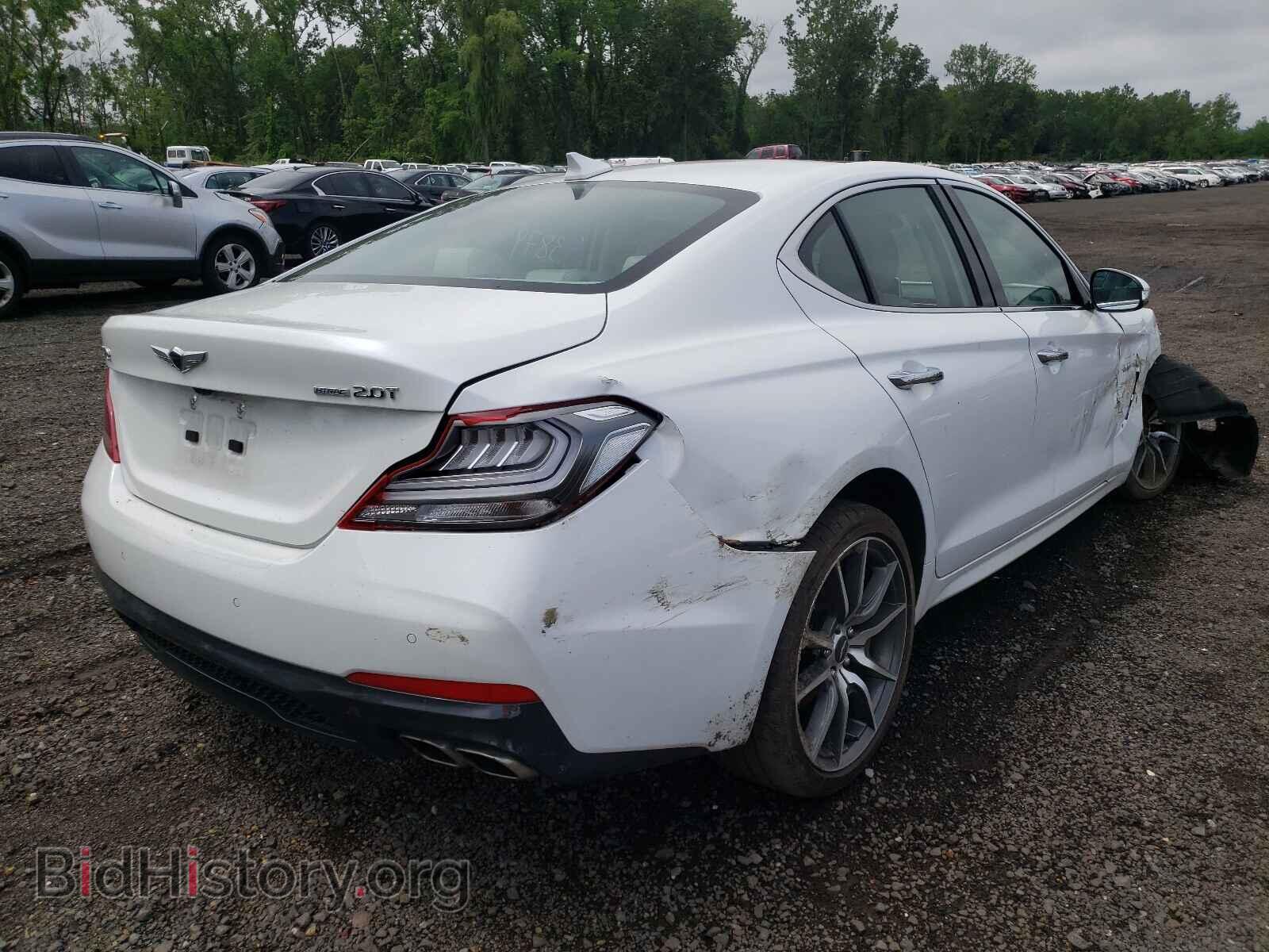 2021 GENESIS G70 - VIN: KMTG44LA6MU072674 - Фото 4