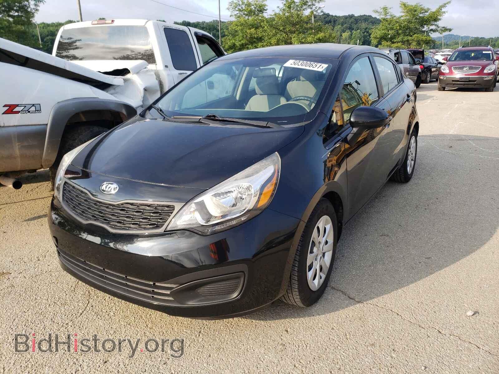 2014 KIA RIO - VIN: KNADM4A37E6419079 - Фото 2