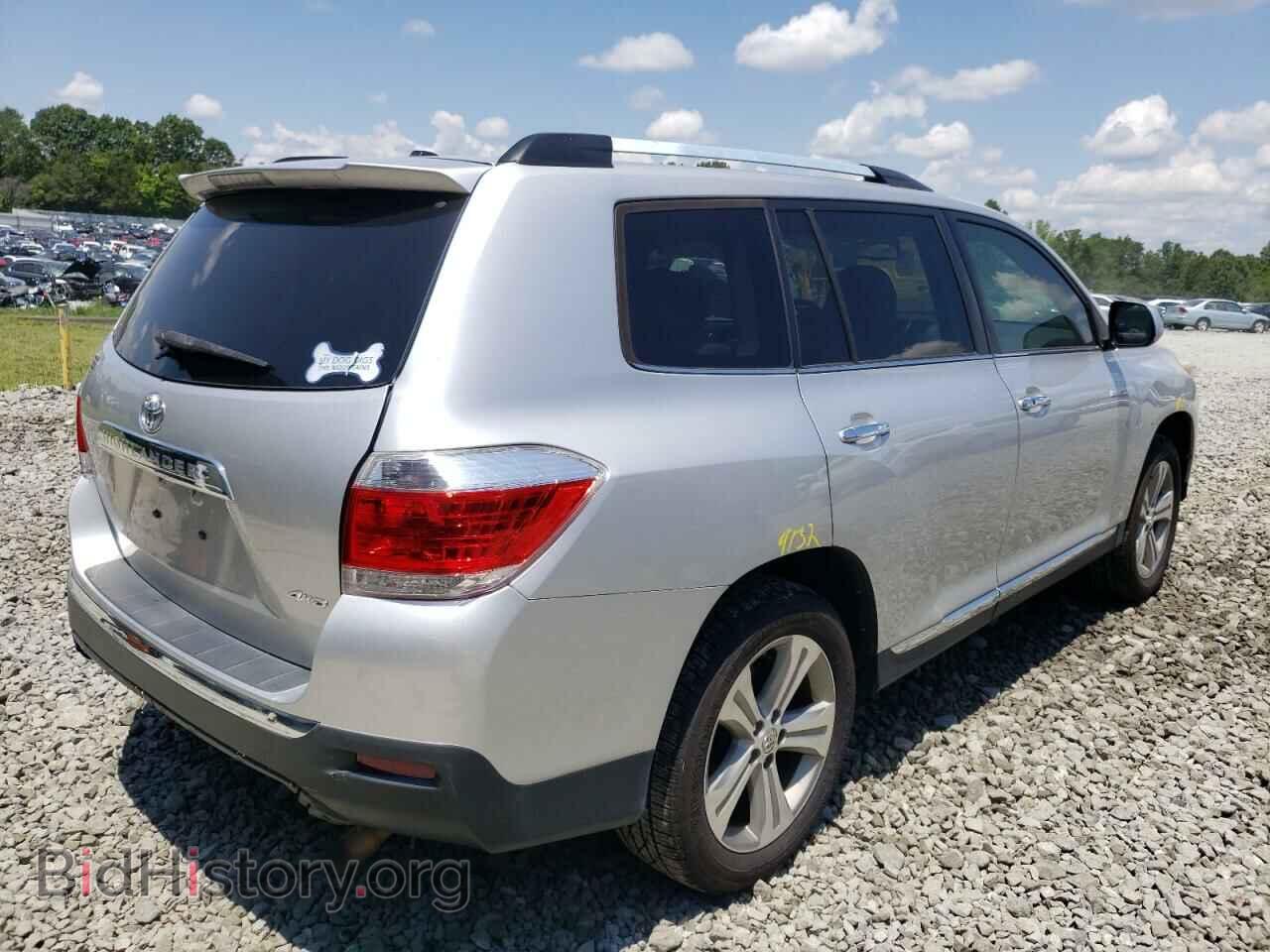 2013 TOYOTA HIGHLANDER - VIN: 5TDDK3EH8DS215298 - Фото 4
