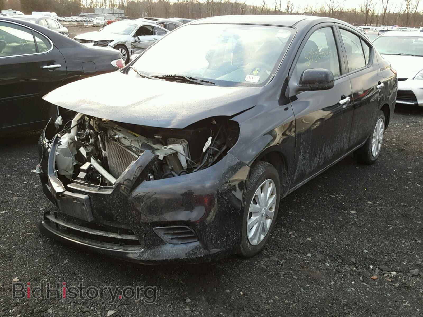 2012 NISSAN VERSA - VIN: 3N1CN7AP6CL804378 - Фото 2