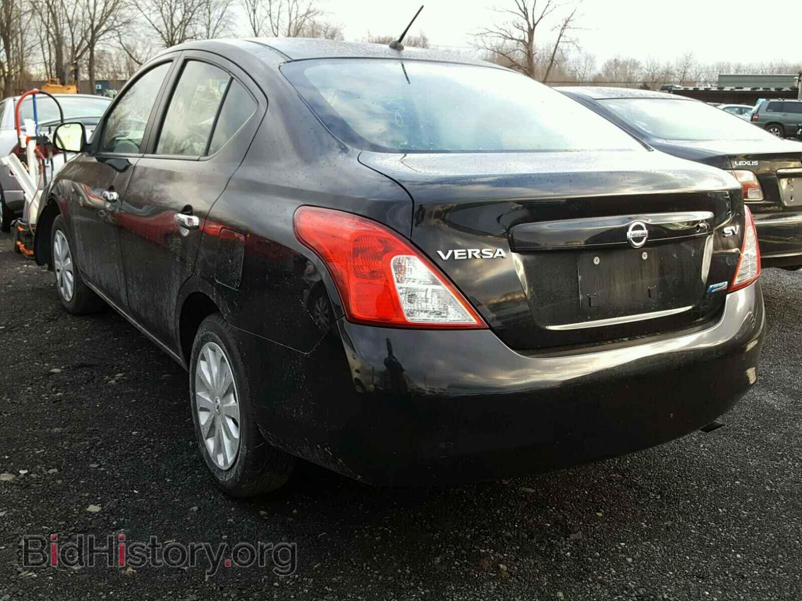 2012 NISSAN VERSA - VIN: 3N1CN7AP6CL804378 - Фото 3