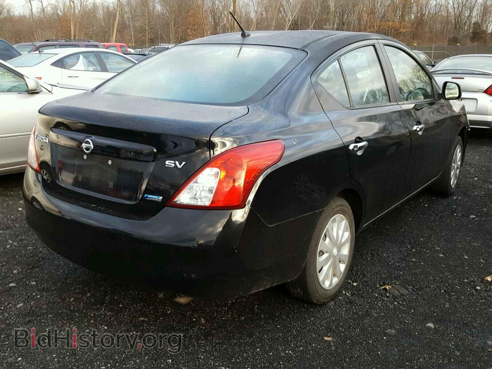 2012 NISSAN VERSA - VIN: 3N1CN7AP6CL804378 - Фото 4