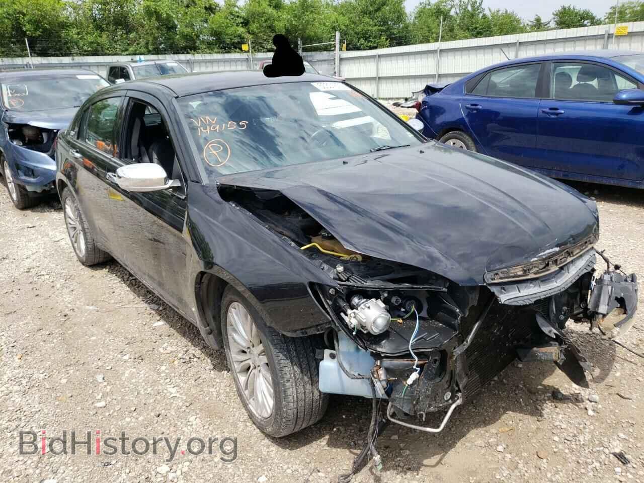 Фотография 1C3CCBCG9CN149155 - CHRYSLER 200 2012
