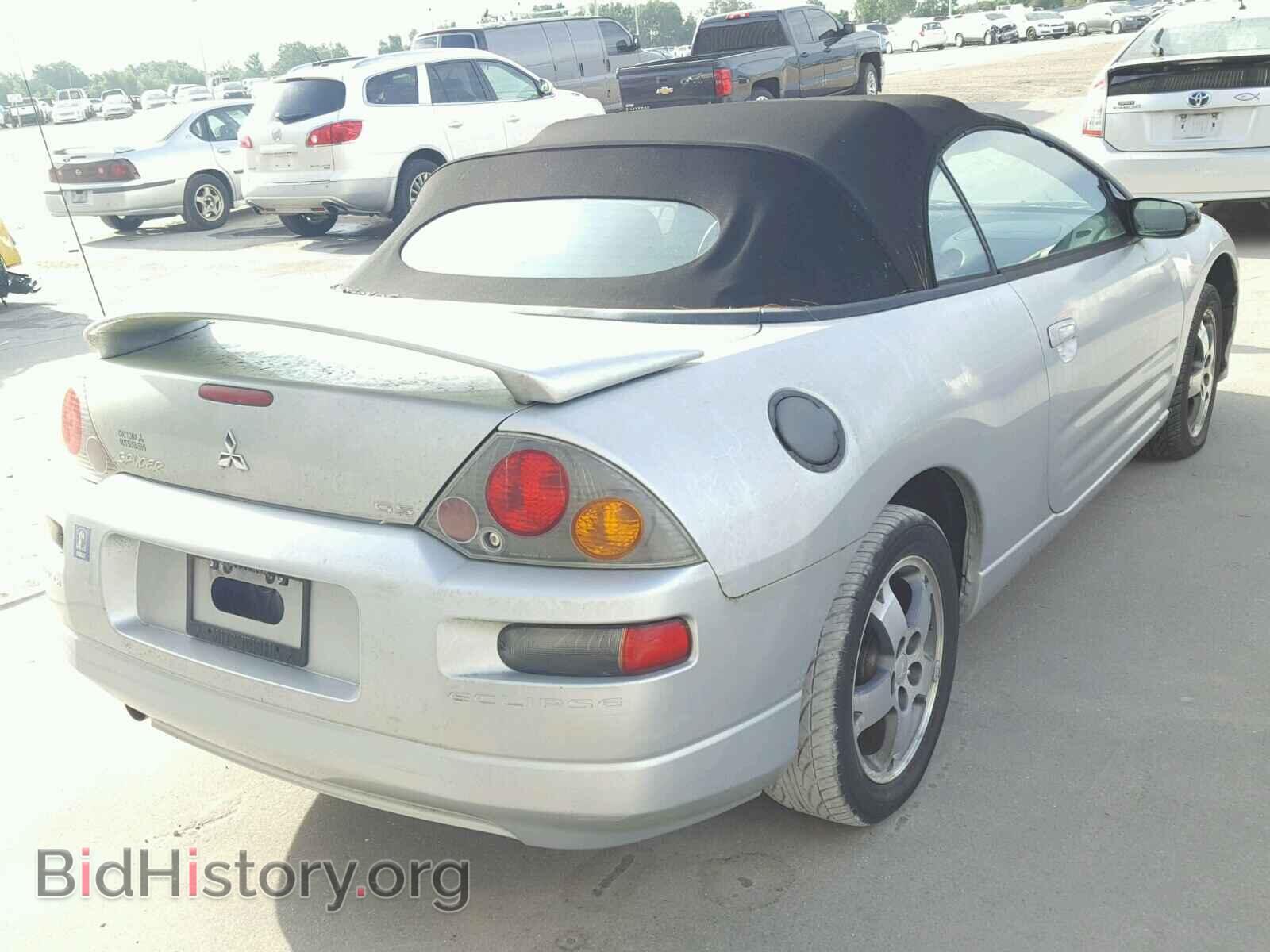 2003 MITSUBISHI ECLIPSE - VIN: 4A3AE45693E178979 - Фото 4