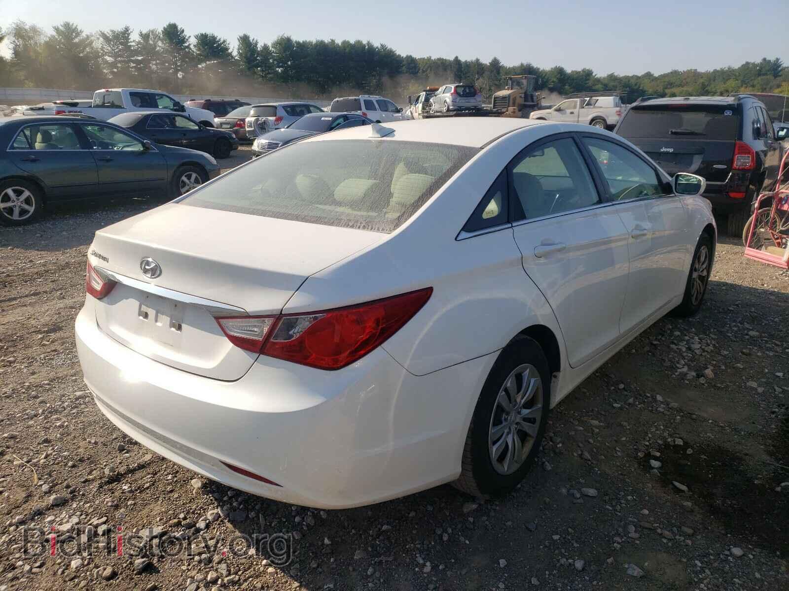 2012 HYUNDAI SONATA - VIN: 5NPEB4ACXCH331532 - Фото 4