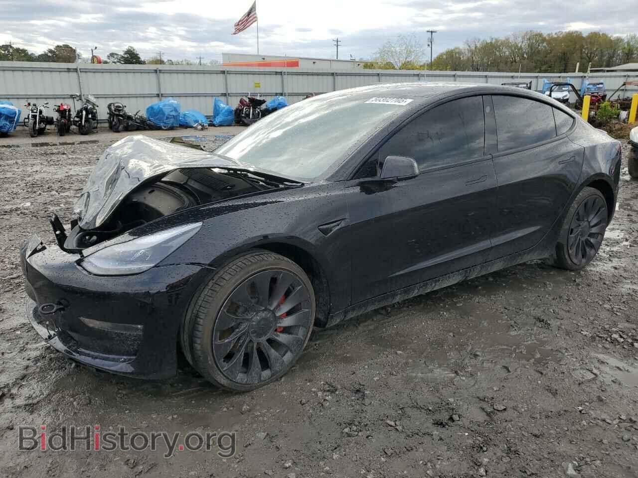 Photo 5YJ3E1ECXPF553354 - TESLA MODEL 3 2023