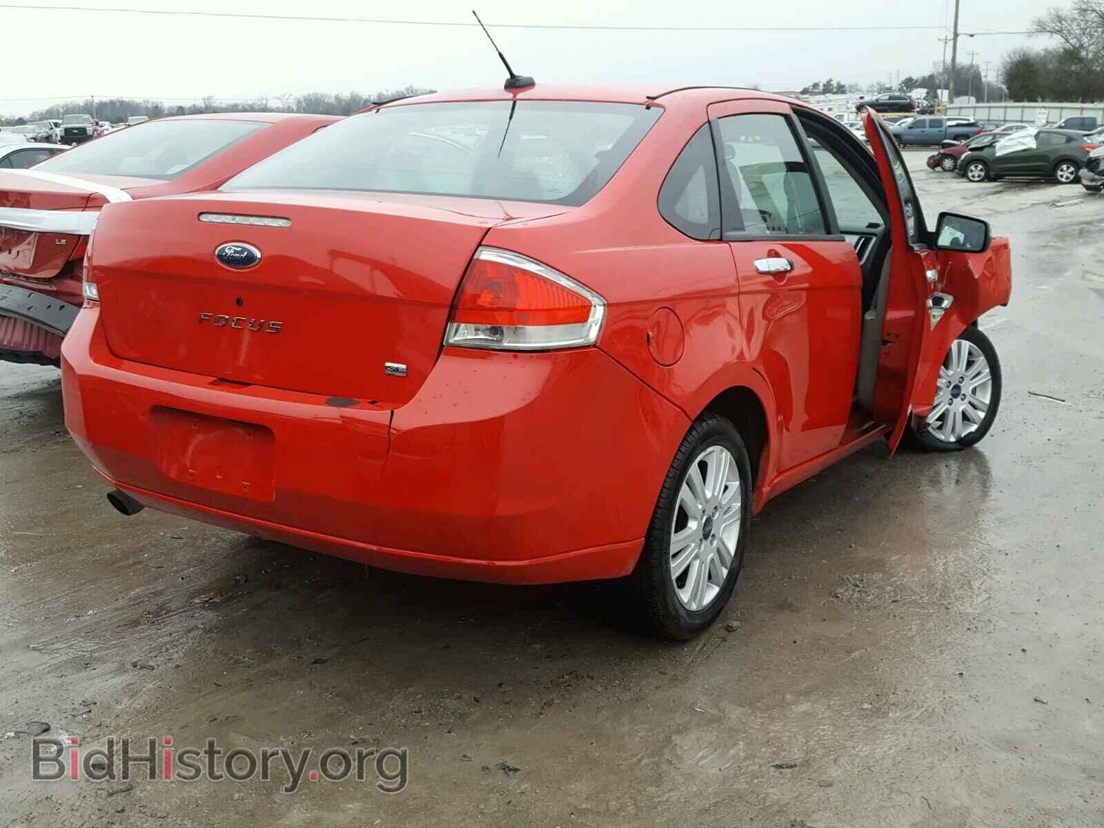 2008 FORD FOCUS - VIN: 1FAHP35N68W280493 - Фото 4