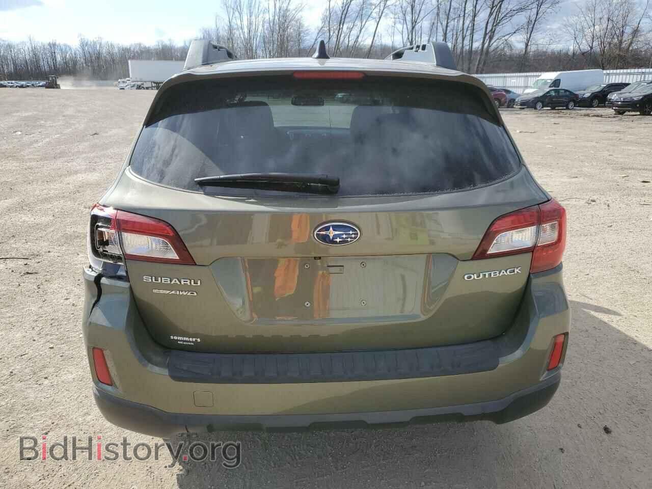2016 SUBARU OUTBACK - VIN: 4S4BSBFC0G3206021 - Фото 6
