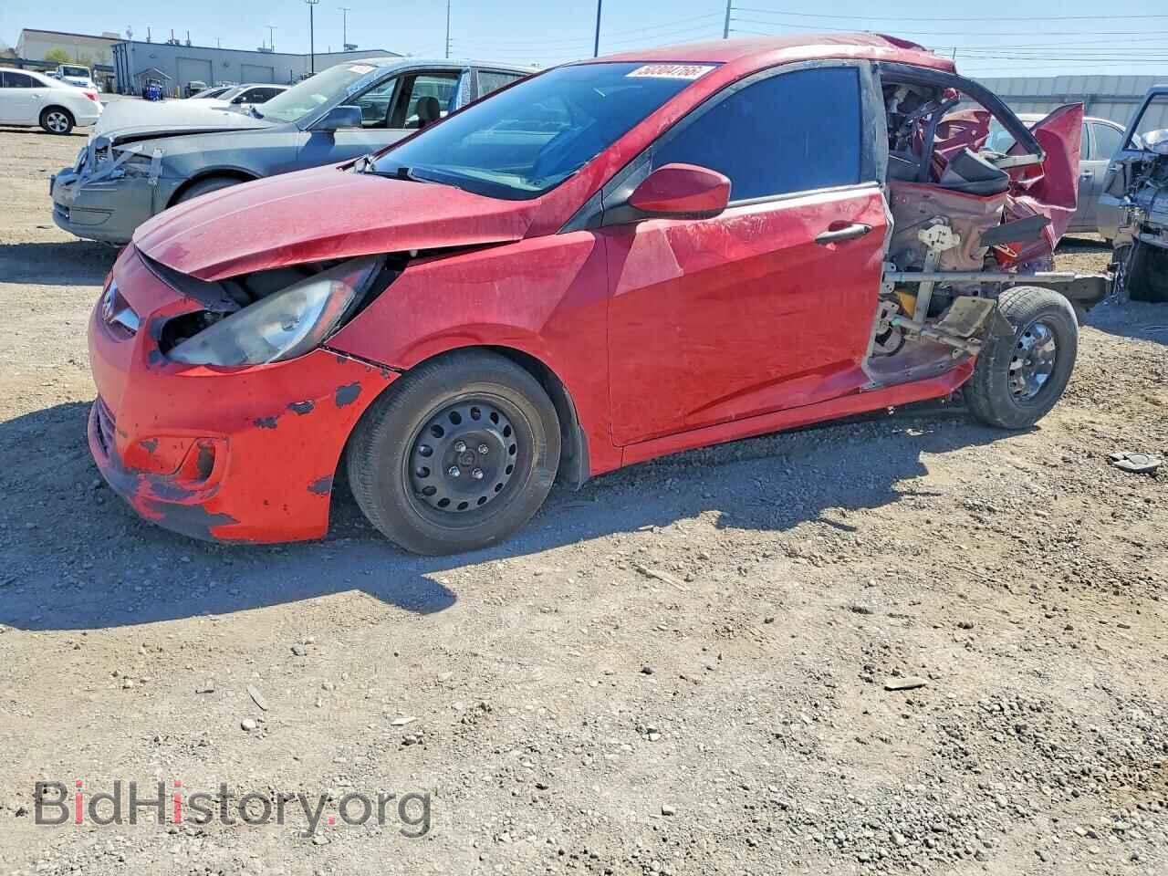 Photo KMHCT4AE1CU231777 - HYUNDAI ACCENT 2012