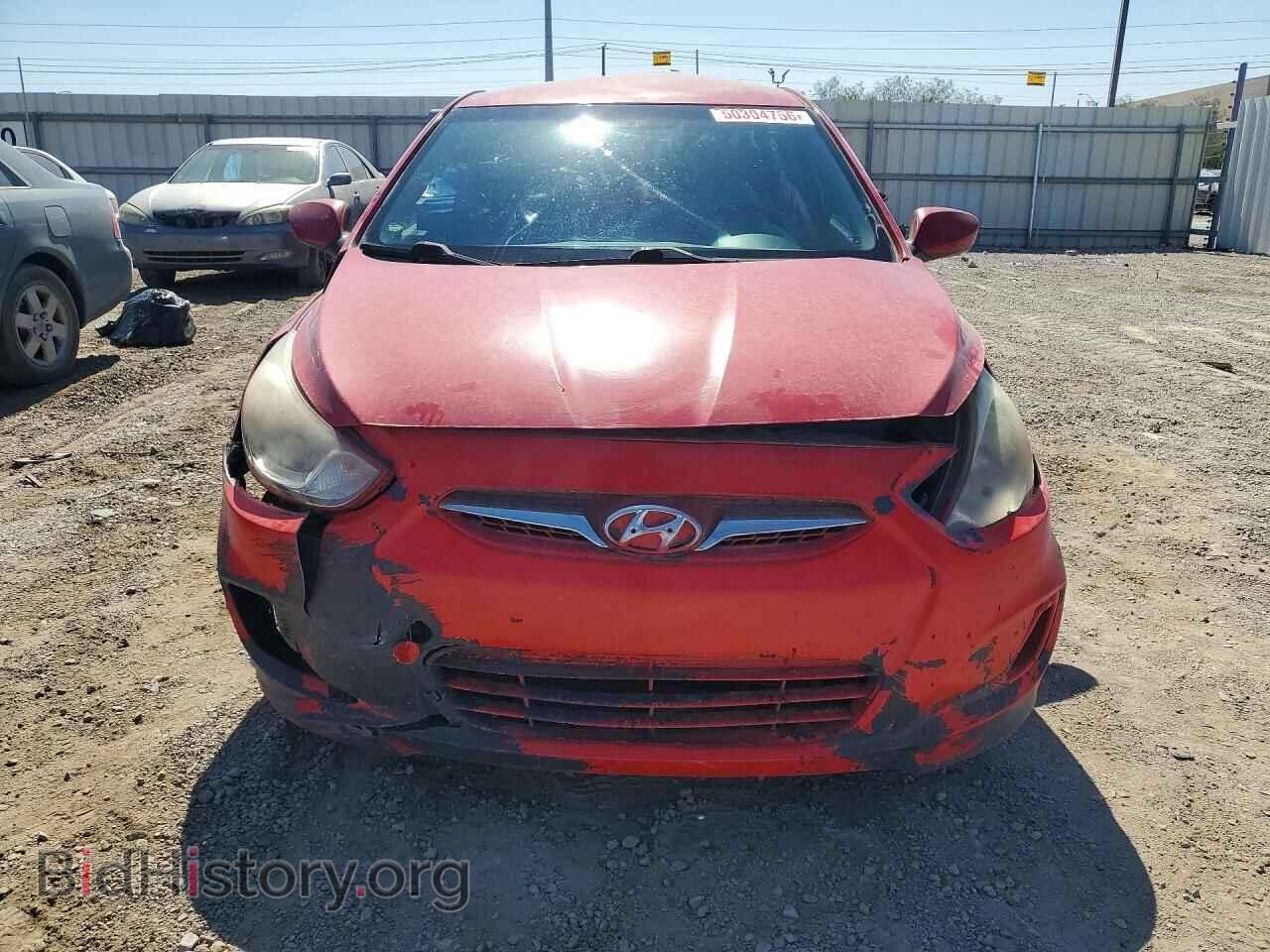 2012 HYUNDAI ACCENT - VIN: KMHCT4AE1CU231777 - Фото 5