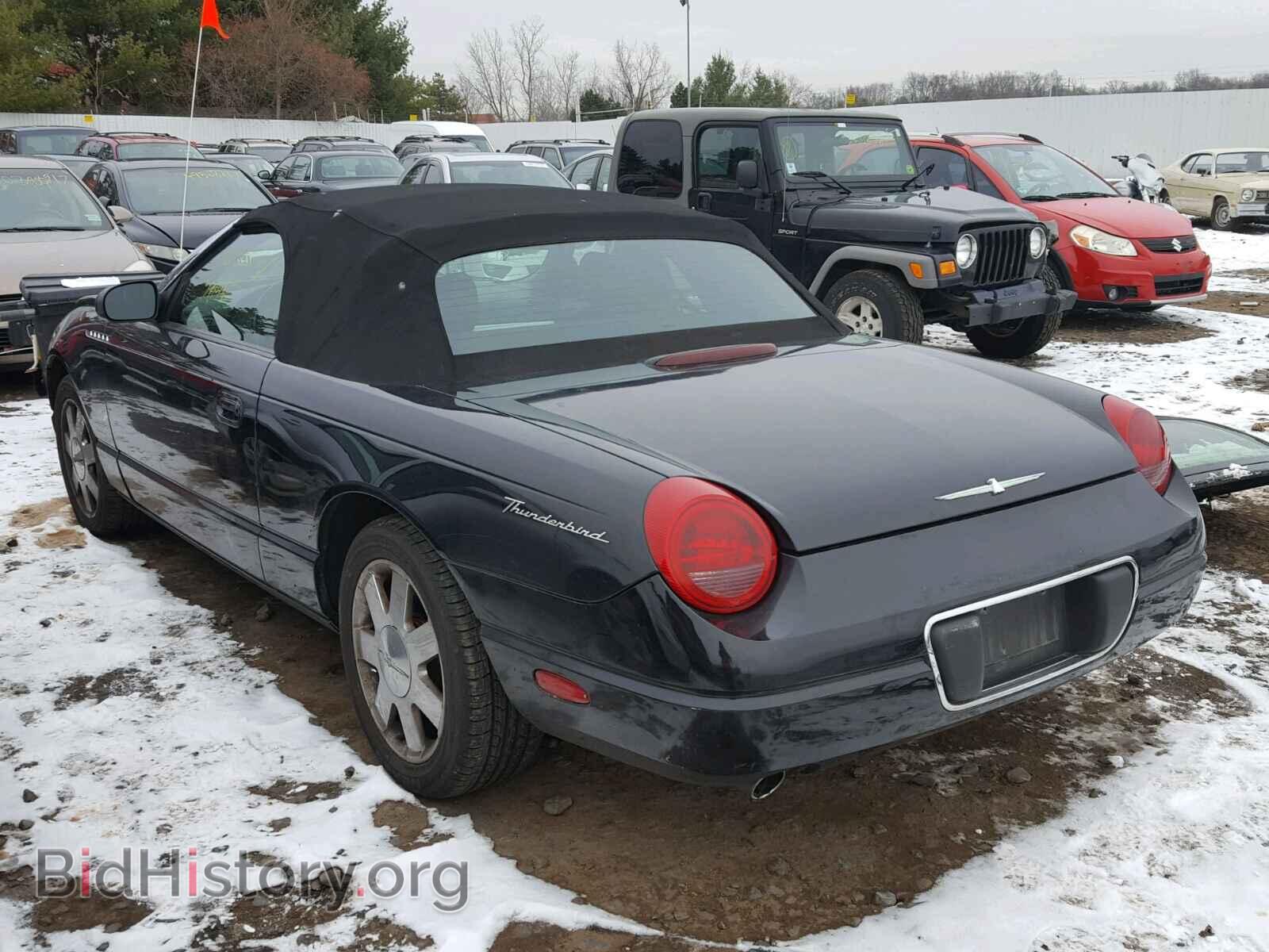 2002 FORD TBIRD - VIN: 1FAHP60A02Y121986 - Фото 3