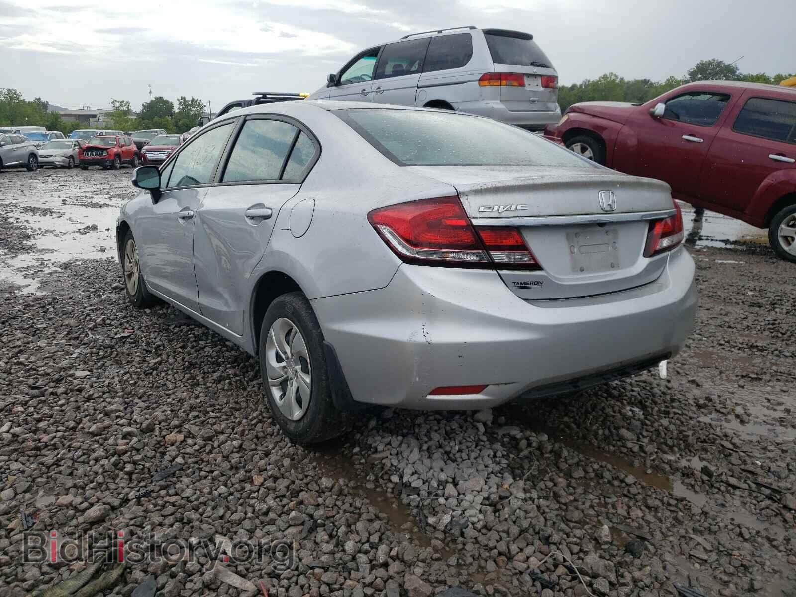 2013 HONDA CIVIC - VIN: 19XFB2F54DE090513 - Фото 3