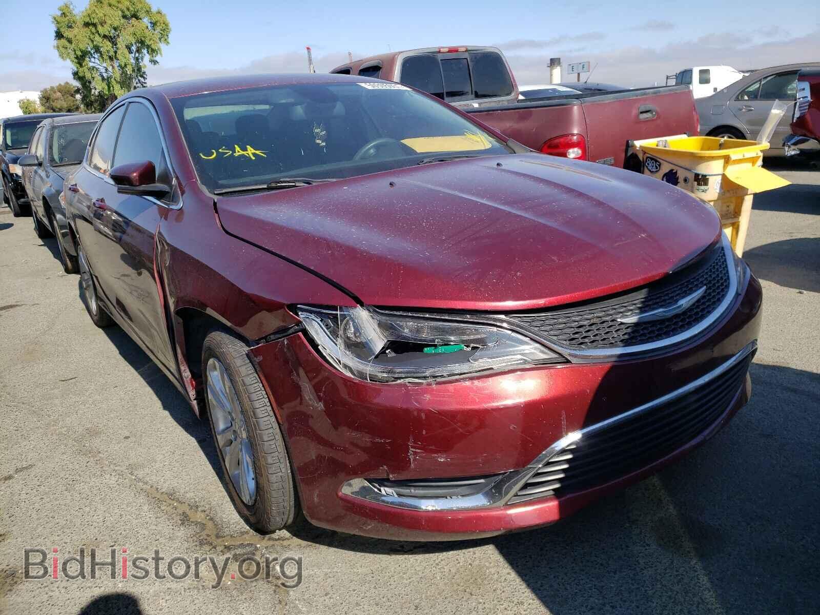 Photo 1C3CCCAB7FN653155 - CHRYSLER 200 2015