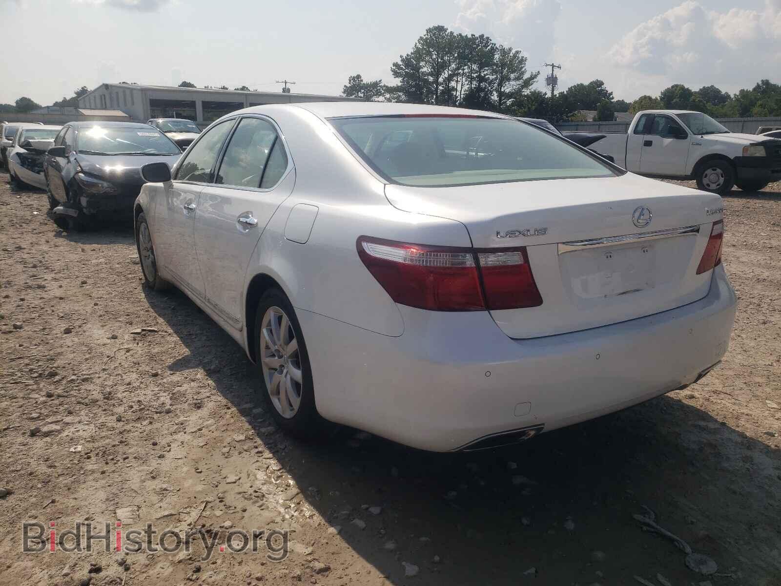 2007 LEXUS LS460 - VIN: JTHBL46F375021214 - Фото 3