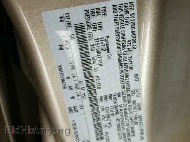 2017 FORD FOCUS - VIN: 1FADP3N26HL309769 - Фото 10