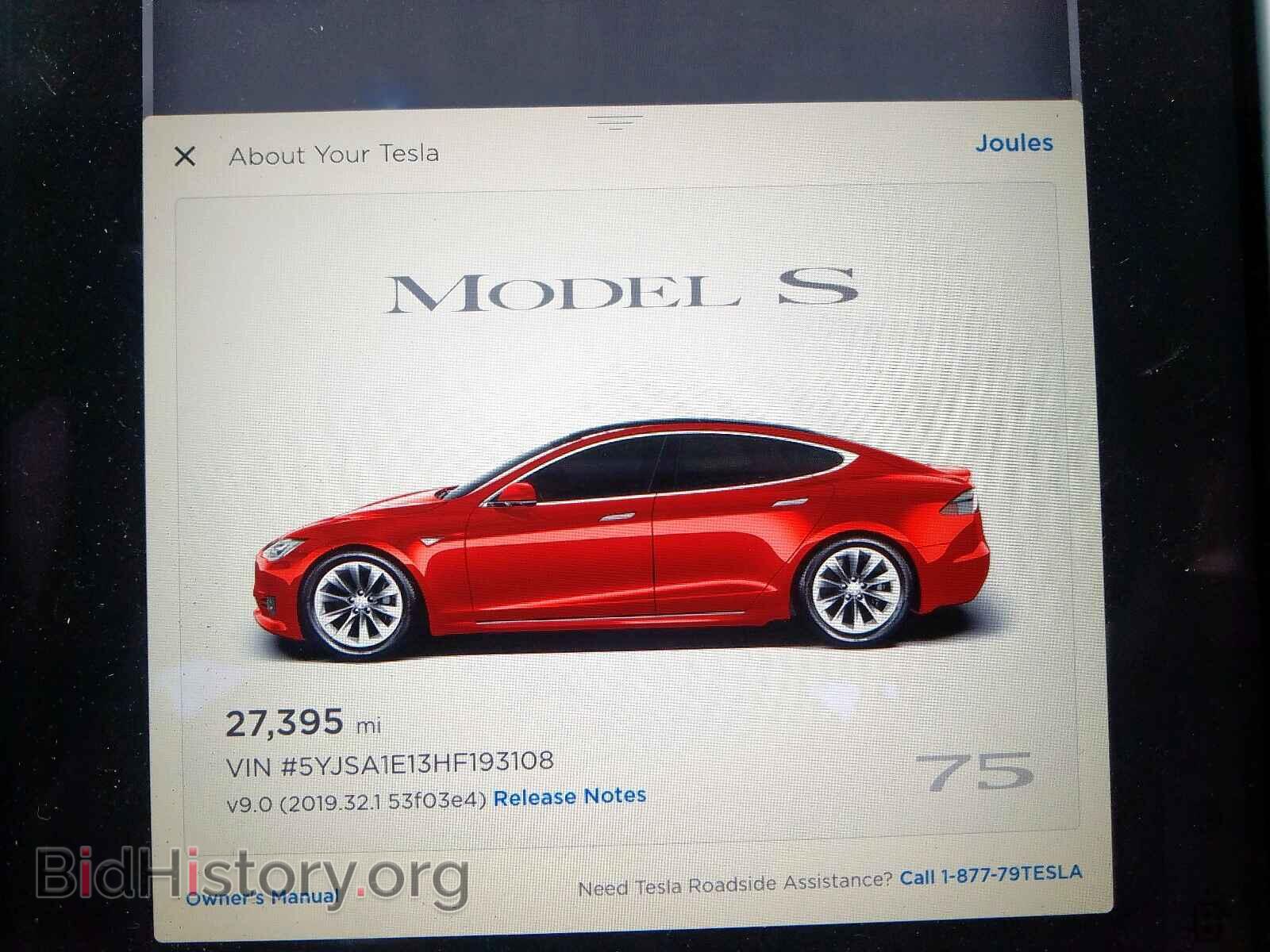 2017 TESLA MODEL S - VIN: 5YJSA1E13HF193108 - Photo 8