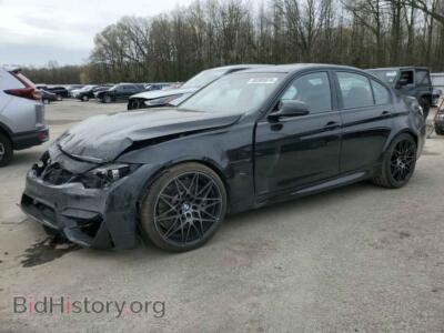 2018 BMW M3, black — VIN WBS8M9C56J5L00612, Copart