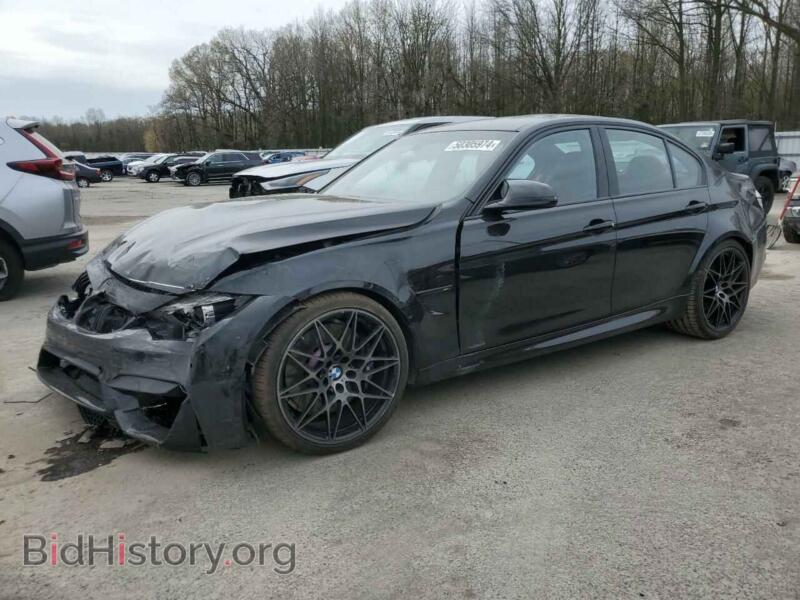 2018 BMW M3 (VIN WBS8M9C56J5L00612) — фото 1 из 12, Copart, повреждение: передняя часть