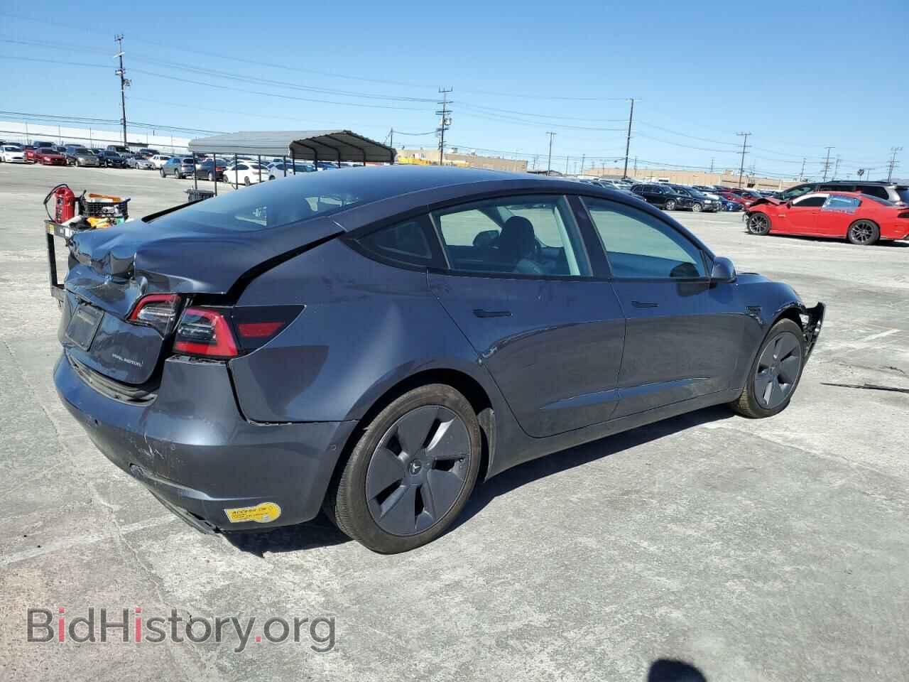 2022 TESLA MODEL 3 - VIN: 5YJ3E1EB3NF316550 - Фото 3