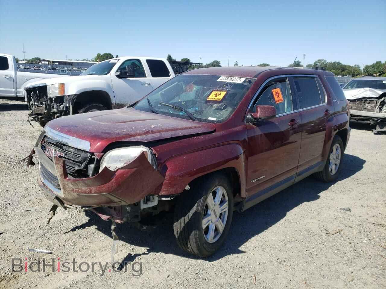 2016 GMC TERRAIN - VIN: 2GKALMEK2G6254196 - Фото 2