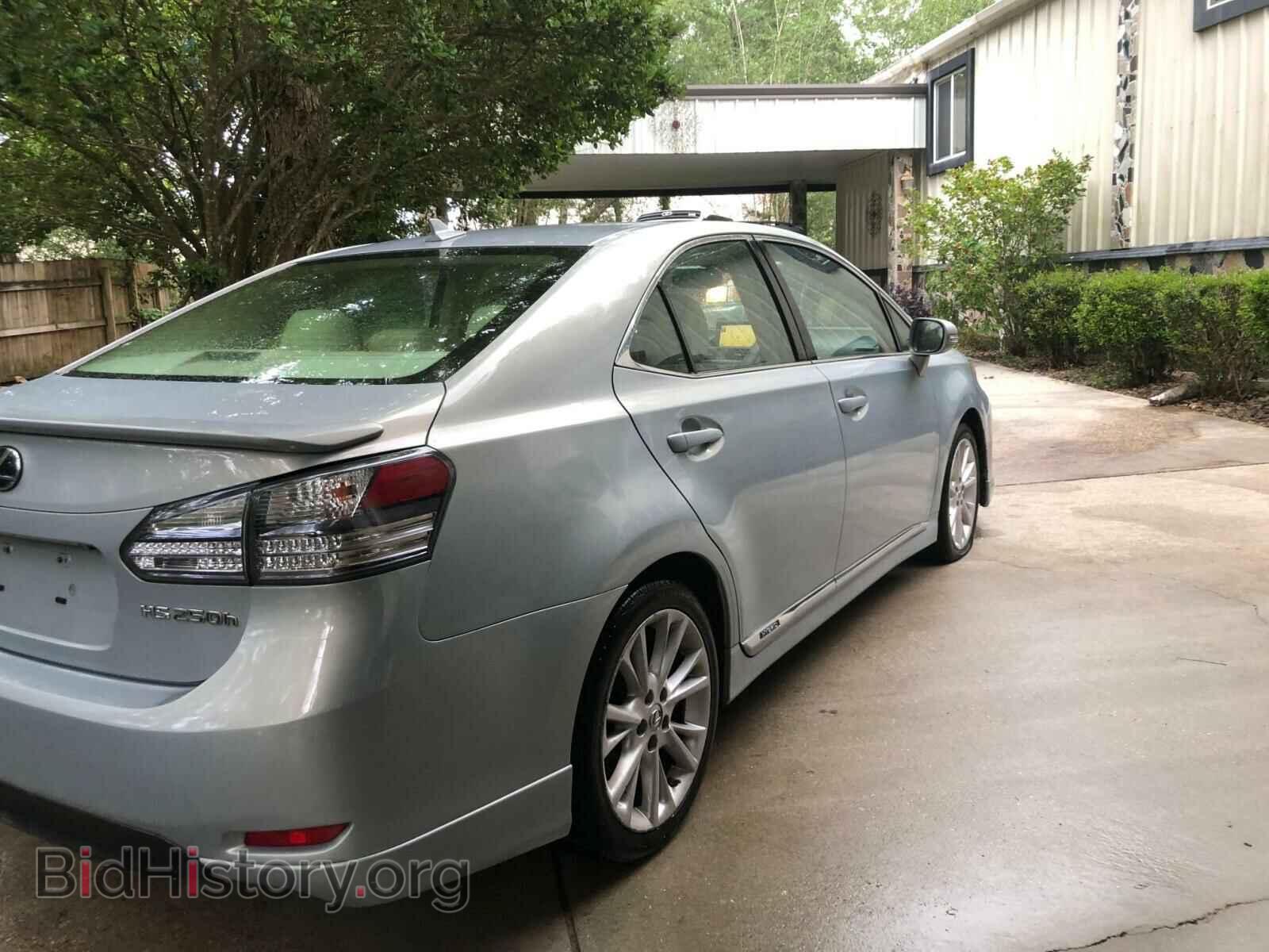 2010 LEXUS HS - VIN: JTHBB1BA2A2002481 - Фото 4
