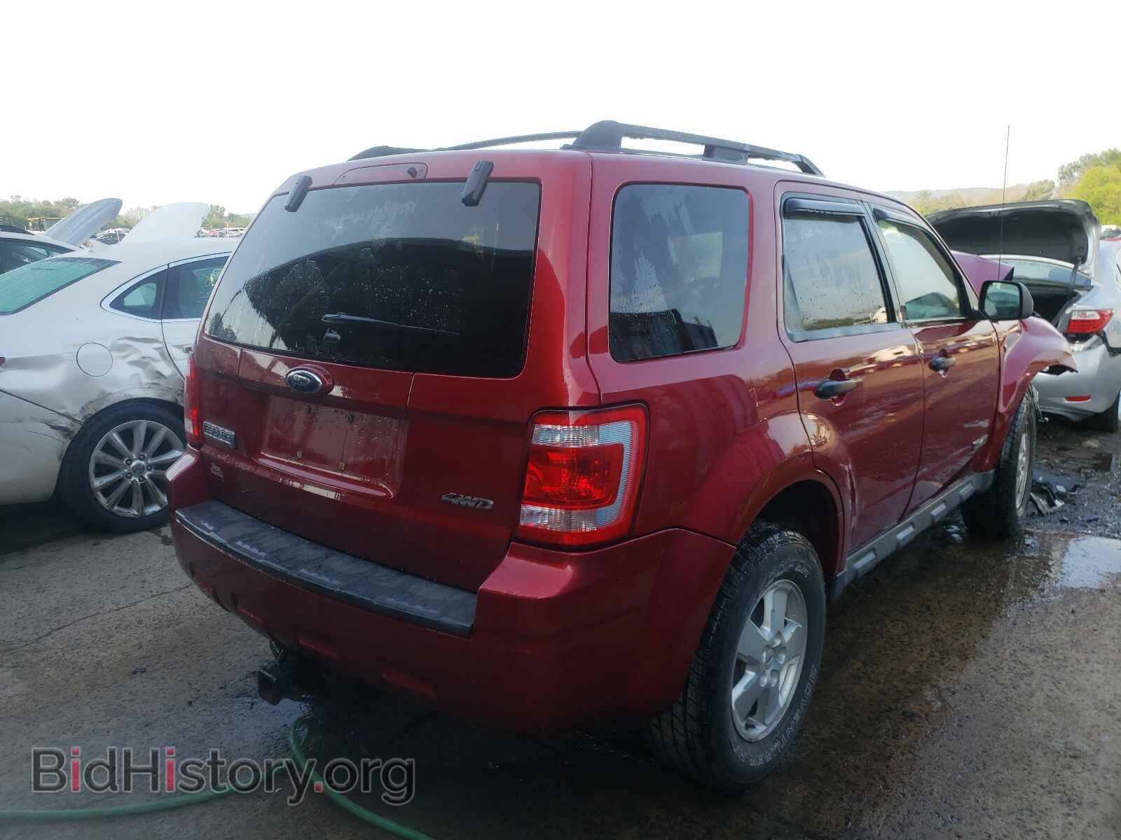 2008 FORD ESCAPE - VIN: 1FMCU93118KB35381 - Фото 4