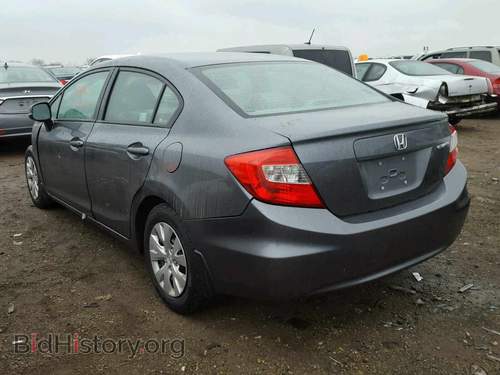 2012 HONDA CIVIC - VIN: 19XFB2F55CE050844 - Фото 3