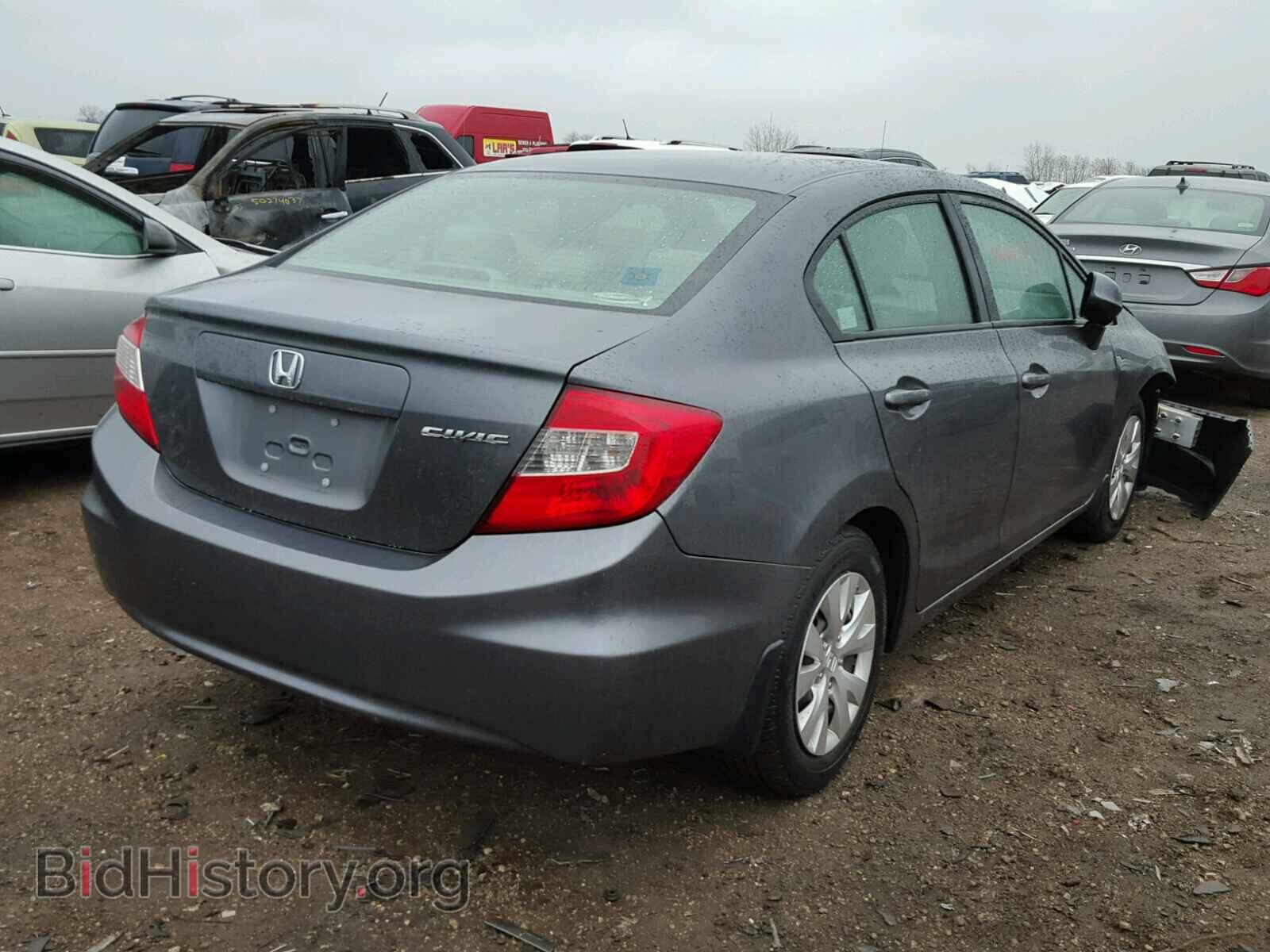 2012 HONDA CIVIC - VIN: 19XFB2F55CE050844 - Фото 4