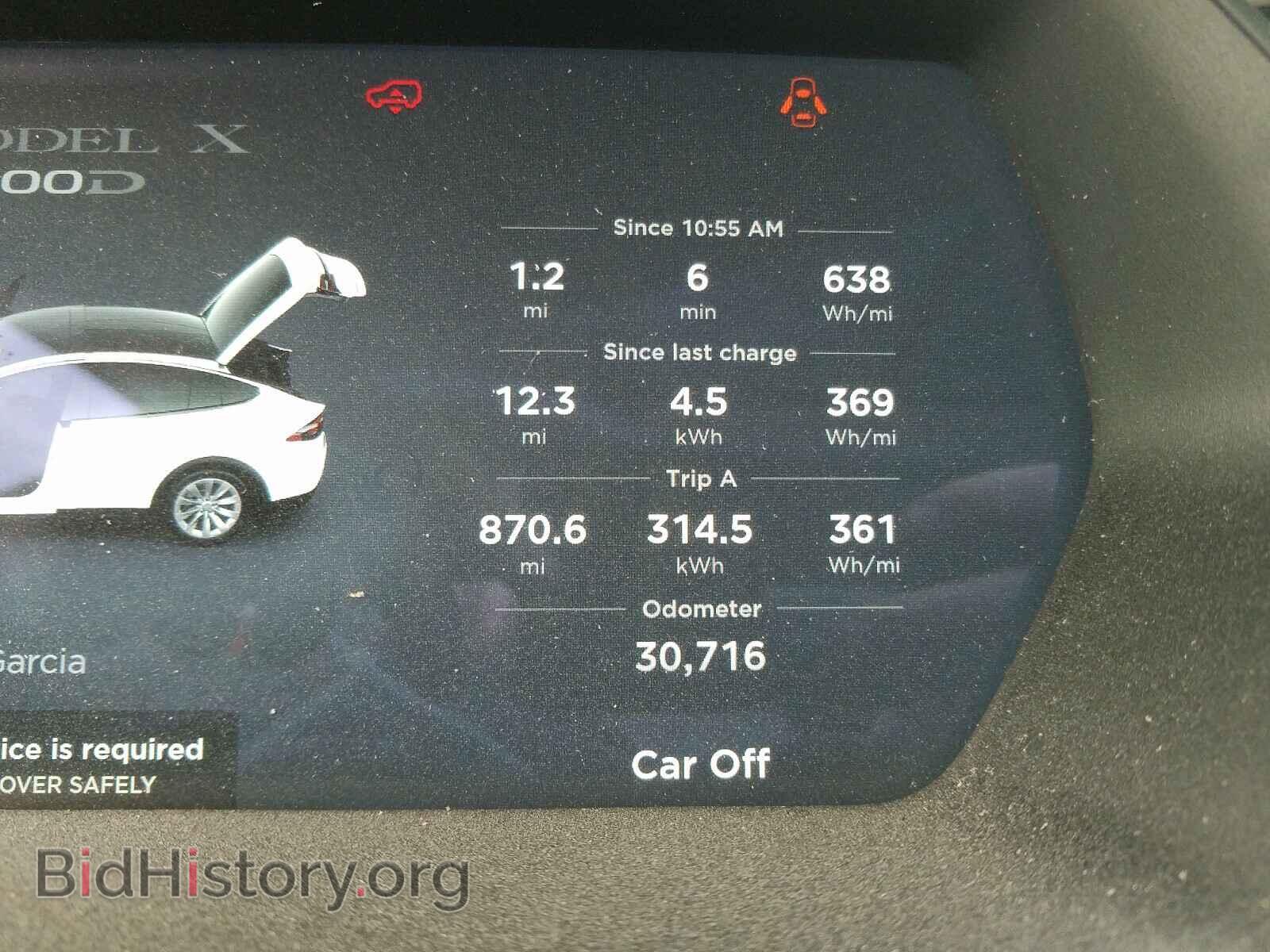 2017 TESLA MODEL X - VIN: 5YJXCDE26HF043634 - Фото 8
