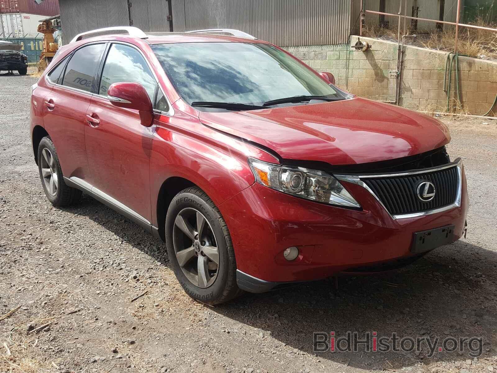 Photo JTJZK1BA3C2414263 - LEXUS RX350 2012