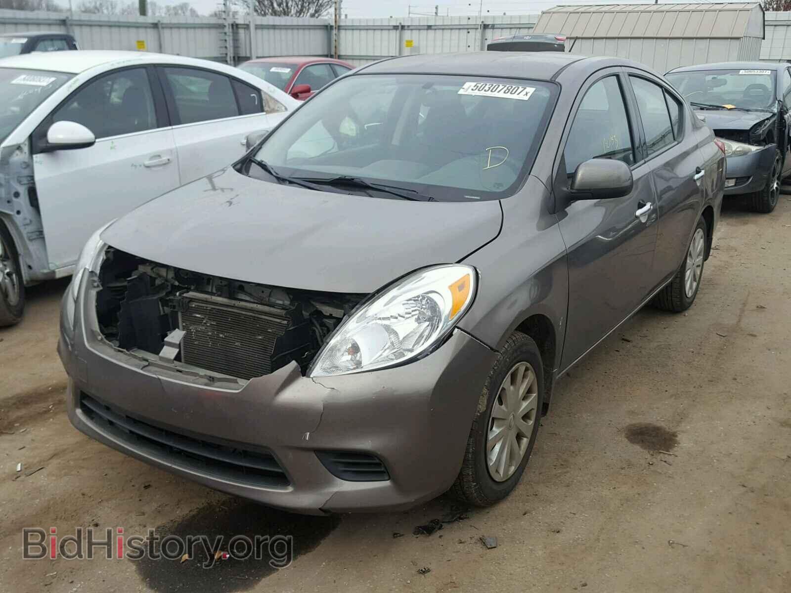 2014 NISSAN VERSA - VIN: 3N1CN7AP0EL824208 - Фото 2