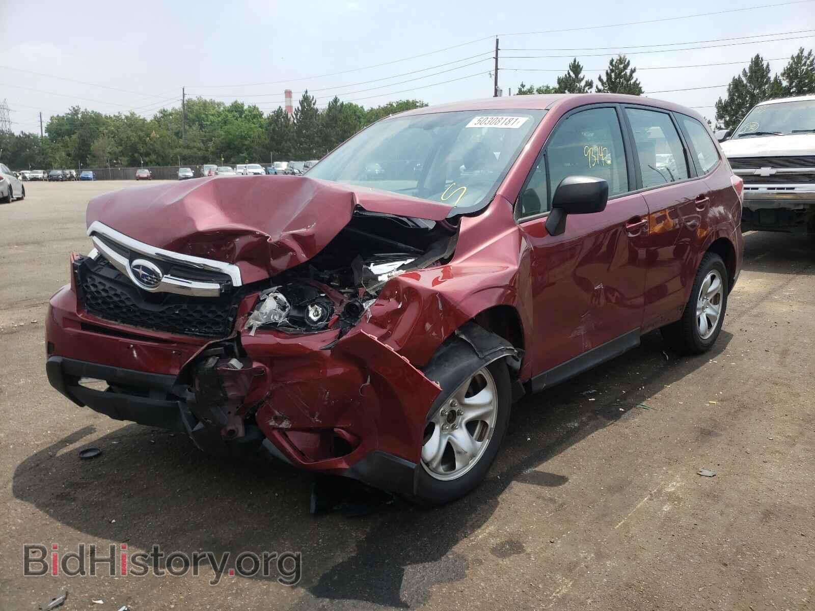 2014 SUBARU FORESTER - VIN: JF2SJAAC0EH449385 - Photo 2