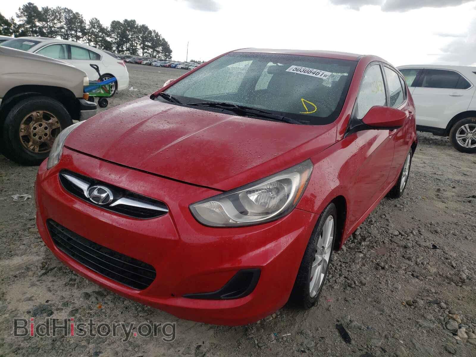2012 HYUNDAI ACCENT - VIN: KMHCU5AE4CU031592 - Фото 2