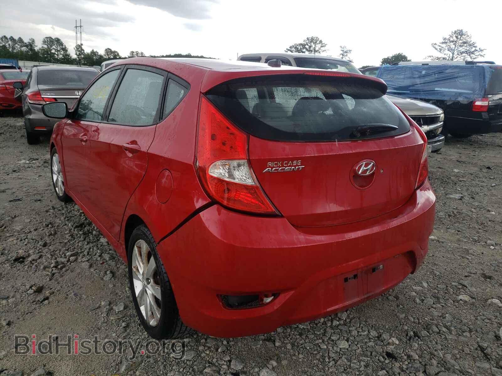 2012 HYUNDAI ACCENT - VIN: KMHCU5AE4CU031592 - Фото 3