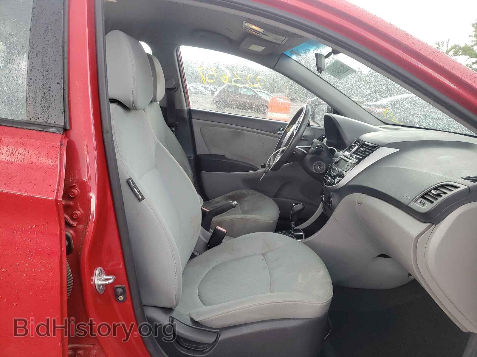 2012 HYUNDAI ACCENT - VIN: KMHCU5AE4CU031592 - Фото 5