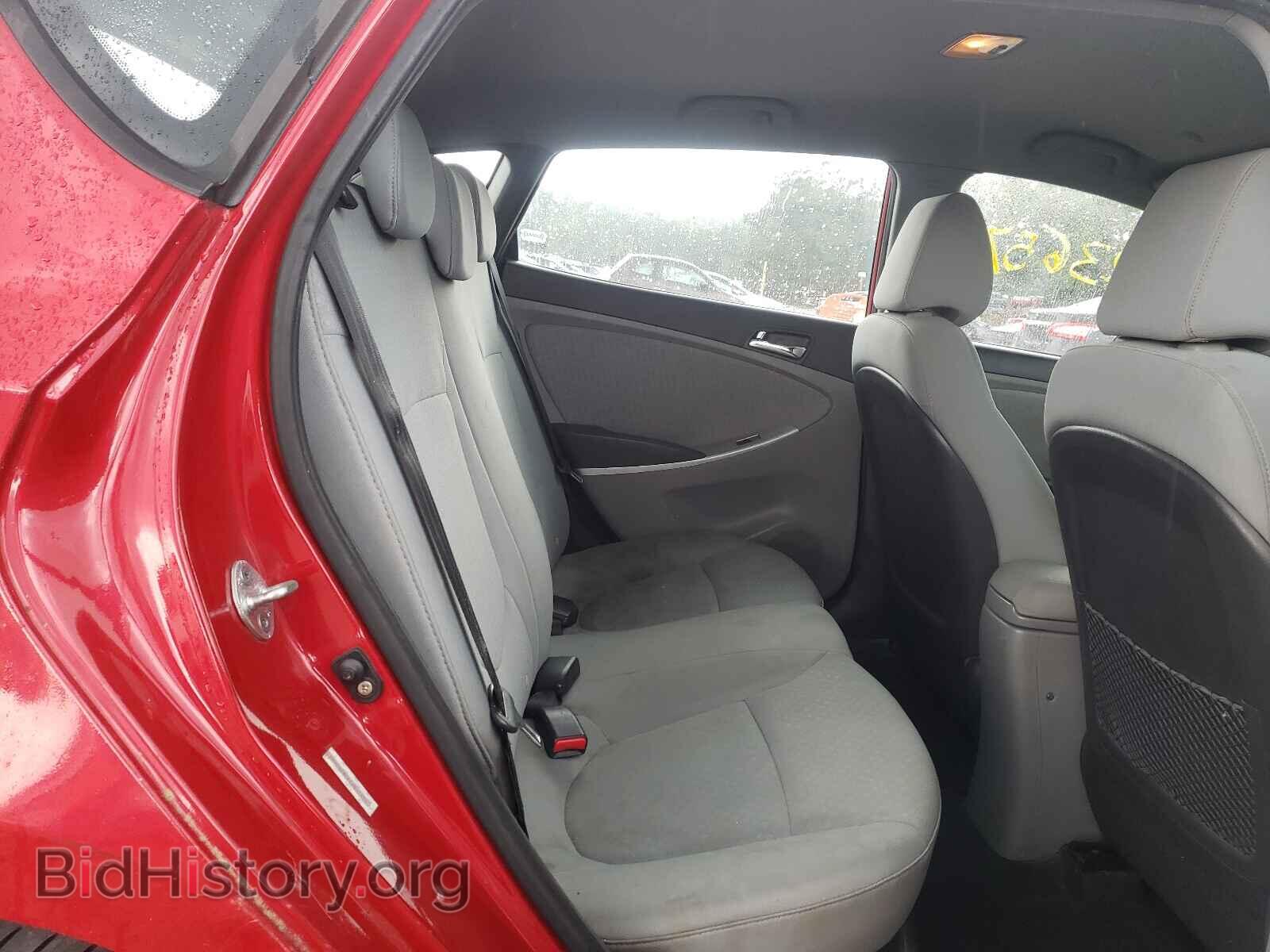 2012 HYUNDAI ACCENT - VIN: KMHCU5AE4CU031592 - Фото 6