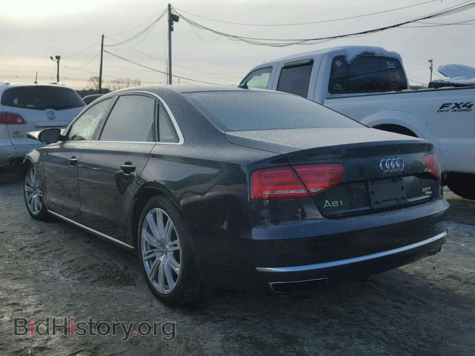 2014 AUDI A8 - VIN: WAUR2AFD0EN011525 - Фото 3