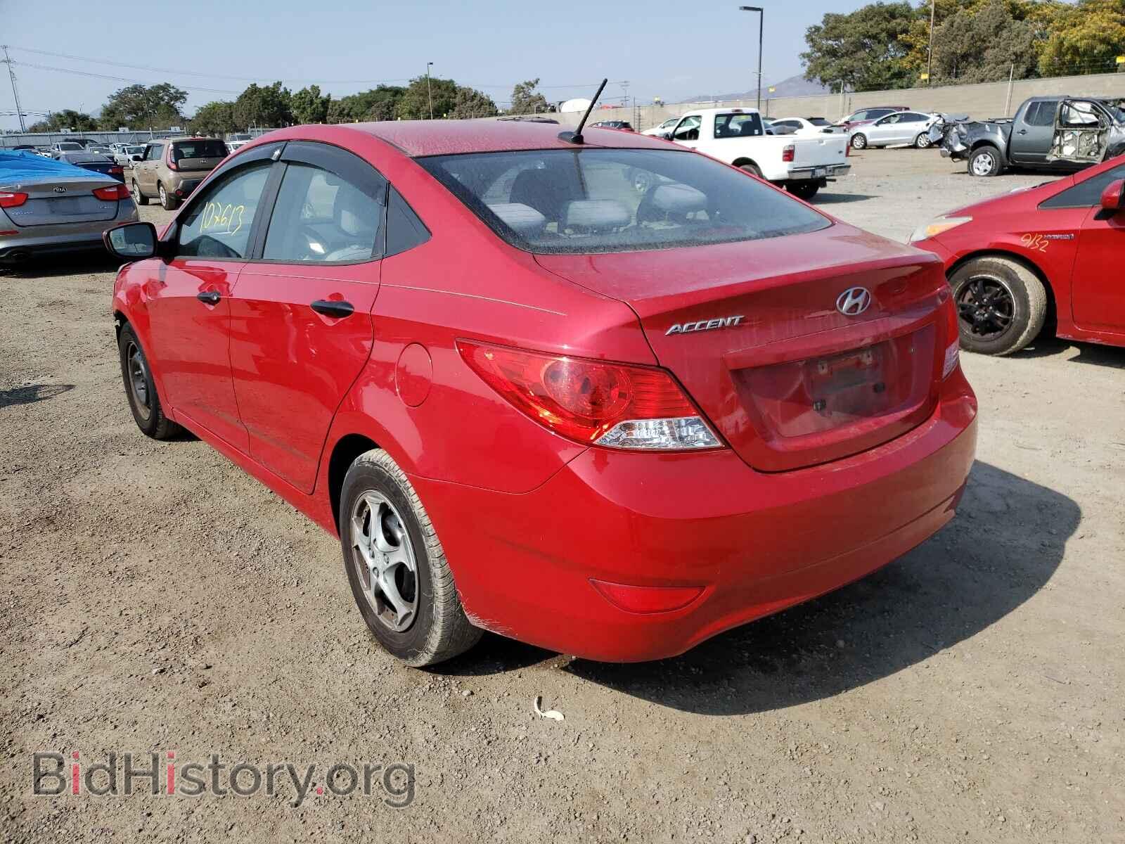 2012 HYUNDAI ACCENT - VIN: KMHCT4AE3CU043455 - Фото 3