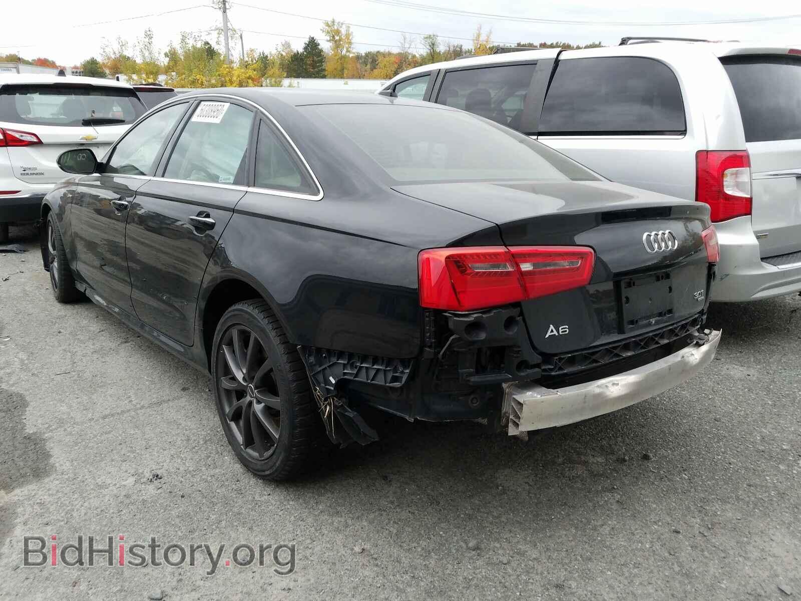 2012 AUDI A6 - VIN: WAUHGAFCXCN061978 - Фото 3